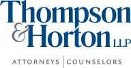 Sponsor logo for Thompson & Horton